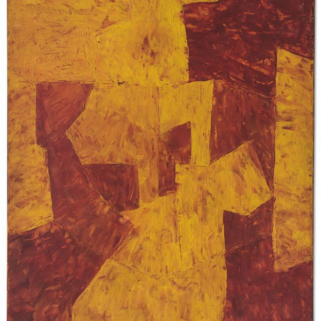 Serge Poliakoff — Оранжевый и черный
