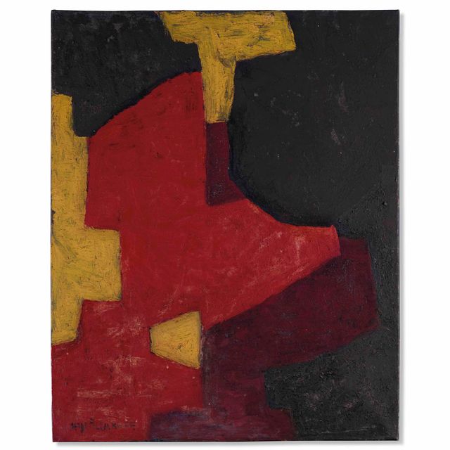 Serge Poliakoff — Оранжевый, желтый и красный