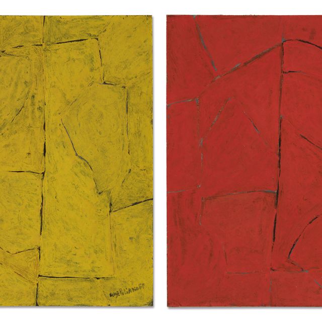 Serge Poliakoff — Диптих (Diptyque)