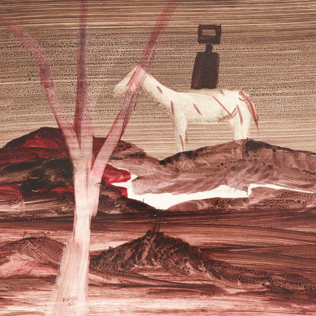 Sidney Robert Nolan — Келли верхом на лошади