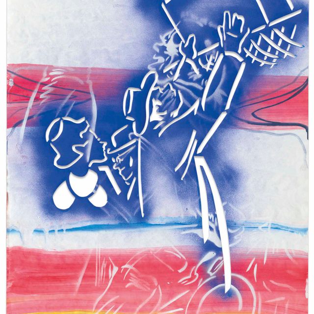 Sigmar Polke — Имя владельца (Без названия (Багажная полка))