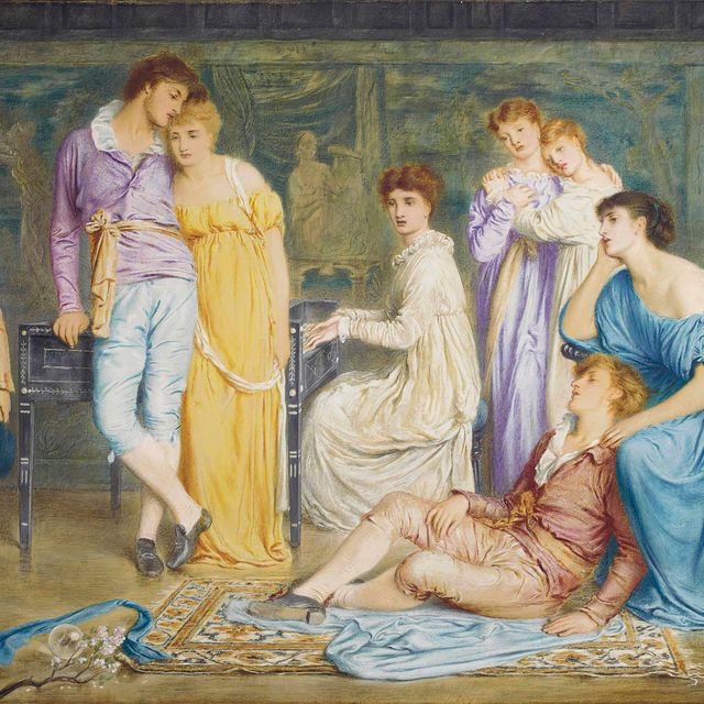 Simeon Solomon — Прелюдия Баха