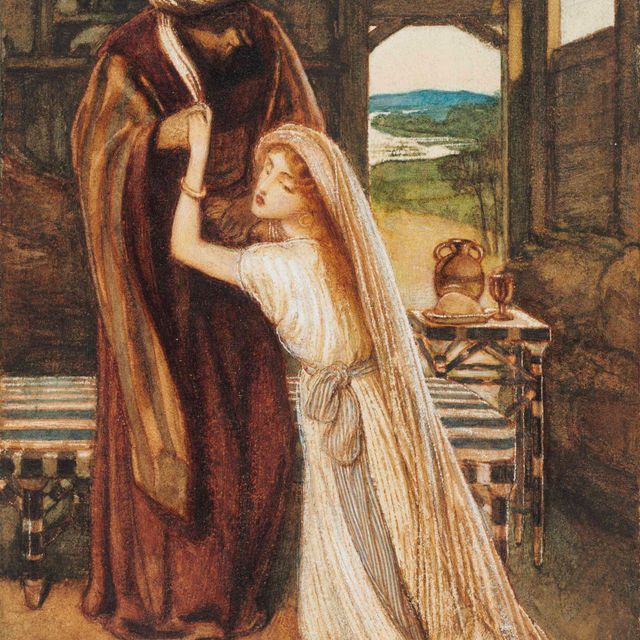 Simeon Solomon — Руфь и Вооз