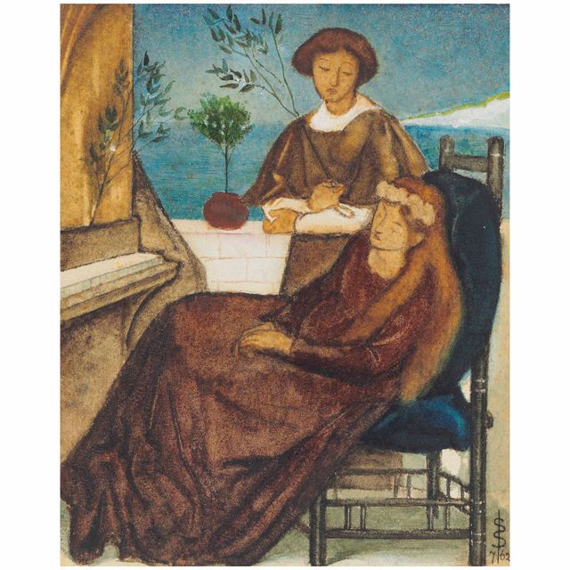 Simeon Solomon — Молодая женщина в обмороке