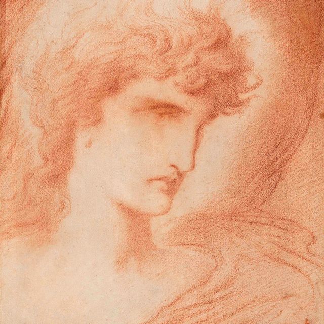 Simeon Solomon — Angelus Iræ Dei (Ангел Божий)
