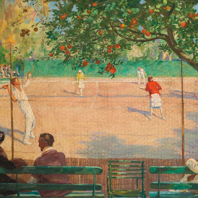 Sir John Lavery — Теннис, Отель Beau Site, Канны