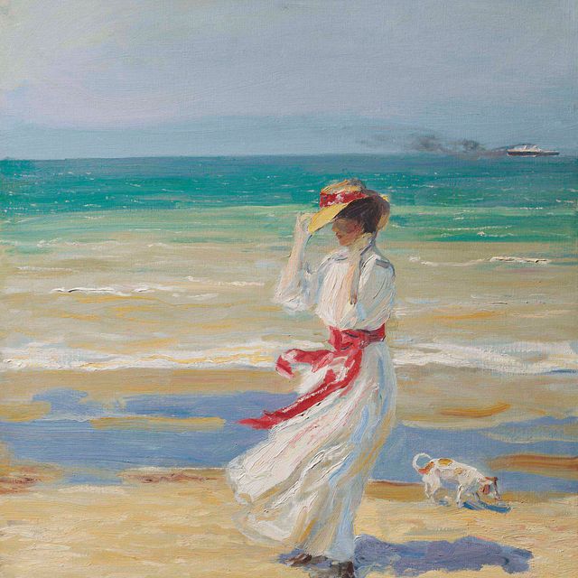 Sir John Lavery — Ветреный день