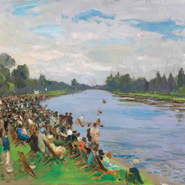 Sir John Lavery — Регата в Мейденхеде
