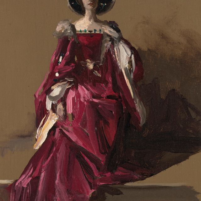 Sir John Lavery — Леди Гвенделин Спенсер-Черчилль в "Венецианском купце"