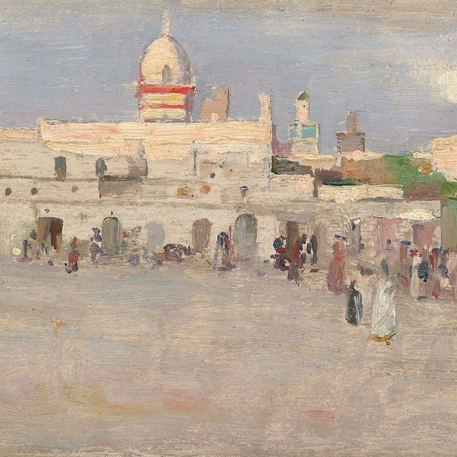 Sir John Lavery — Рыночная площадь, Тетуан
