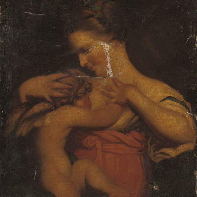 Sir Joshua Reynolds — Венера и Купидон