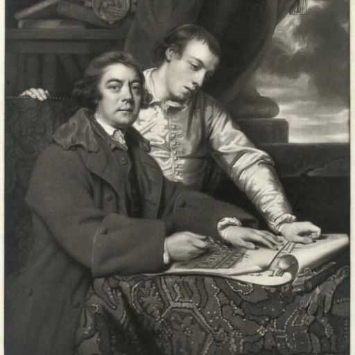 Sir Joshua Reynolds — Джеймс Пейн-старший и Джеймс Пейн-младший