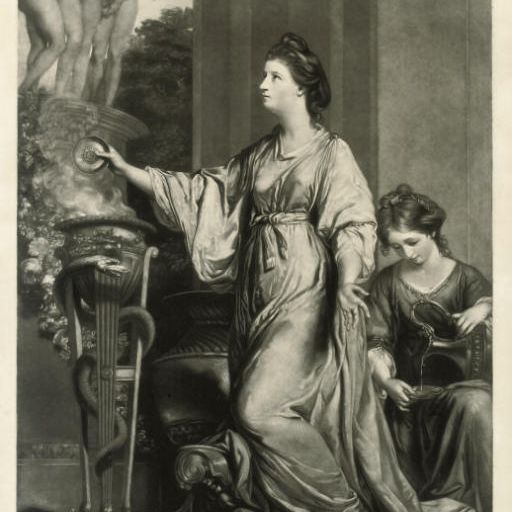 Sir Joshua Reynolds — Леди Сара Банбери, приносящая жертву Грациям