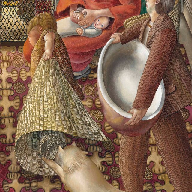 Sir Stanley Spencer — Мы с Хильдой в Бургклере