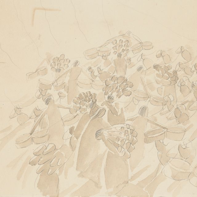 Sir Stanley Spencer — Накормить Пять тысяч человек