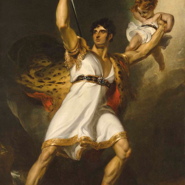 Sir Thomas Lawrence — Портрет Джона Филипа Кембла (1757-1823) в полный рост в роли Роллы из "Писарро" Шеридана
