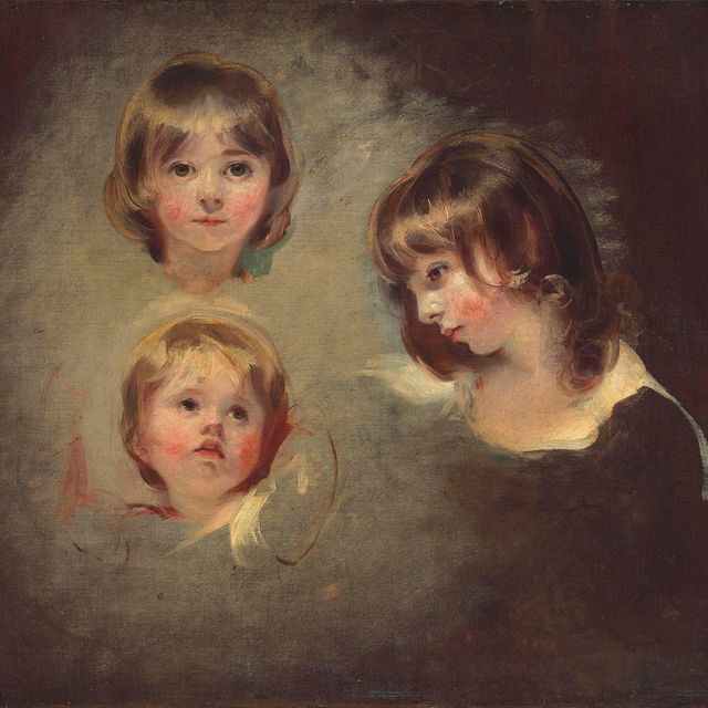 Sir Thomas Lawrence — Ведущие исследования Эмилии Мэри, Джулианы и Марии Бушеретт