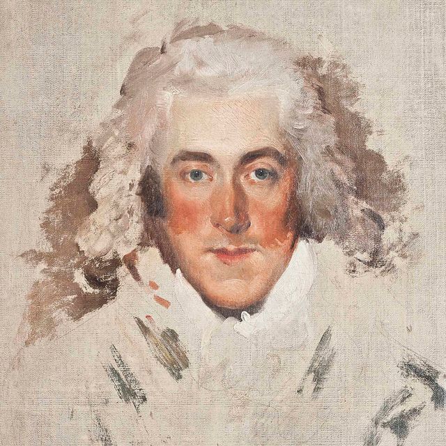 Sir Thomas Lawrence — Портрет джентльмена в полный рост - незаконченный