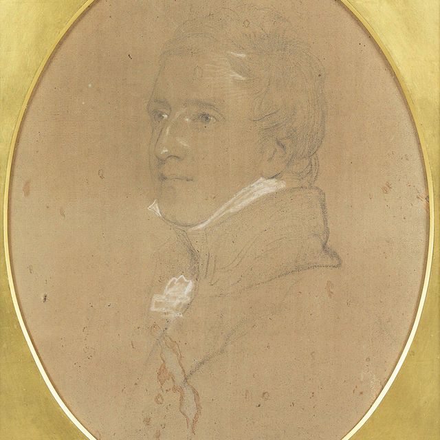 Sir Thomas Lawrence — Портрет лорда Фицроя Джеймса Генри Сомерсета, 1-го барона Раглана, члена Королевской семьи (1788-1855), во весь рост
