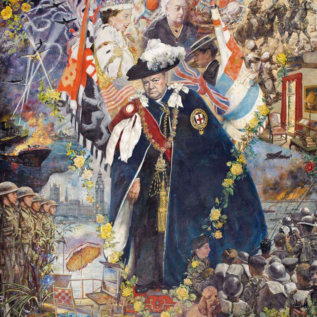 Sir Winston Churchill — ЭДИТ ГРЕЙС УИТЛИ, новозеландка, член Королевской семьи (1888-1970)