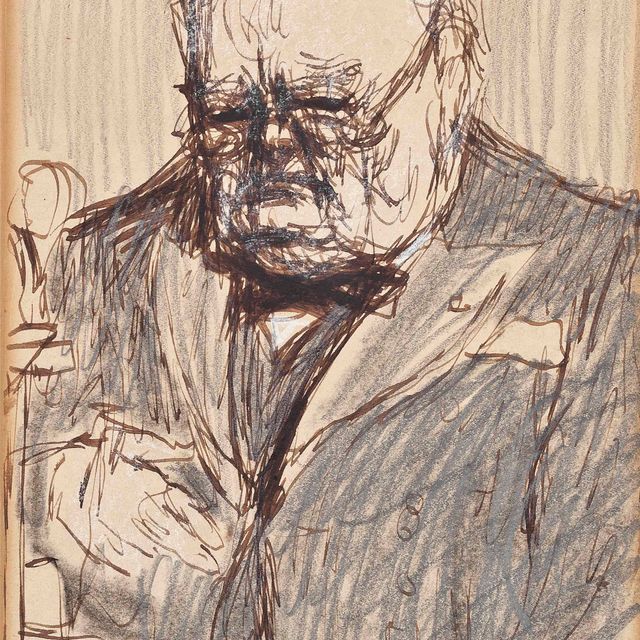 Sir Winston Churchill — Портрет сэра Уинстона Черчилля