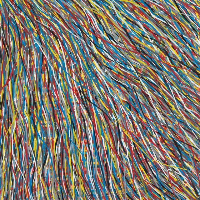Sol LeWitt — Волнистые мазки кисти