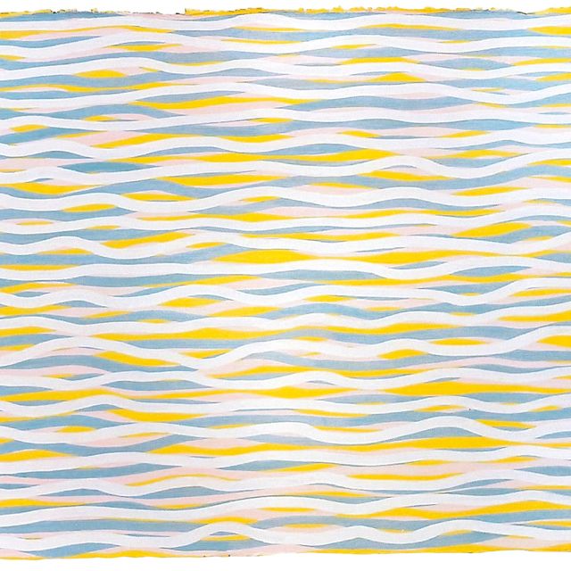 Sol LeWitt — Горизонтальный мазок кистью (более или менее)