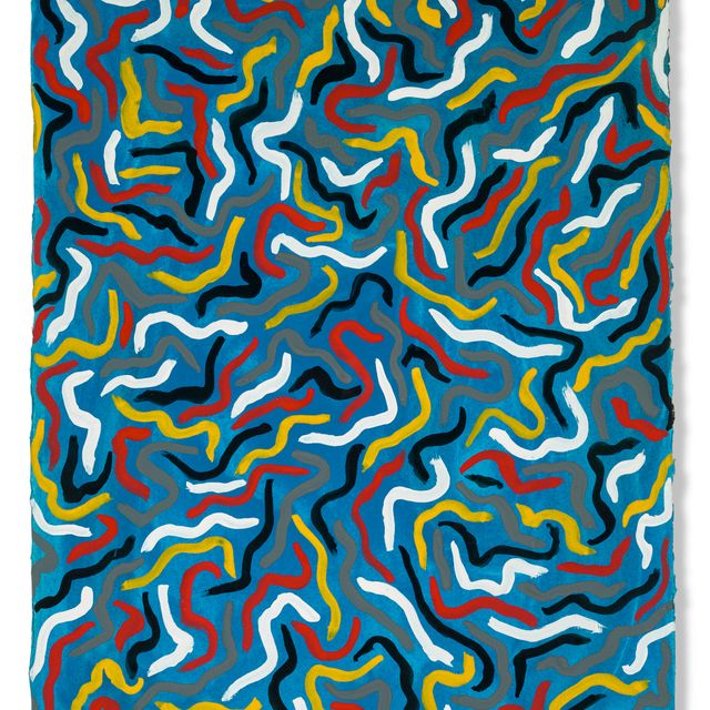 Sol LeWitt — Без названия (закорючки)