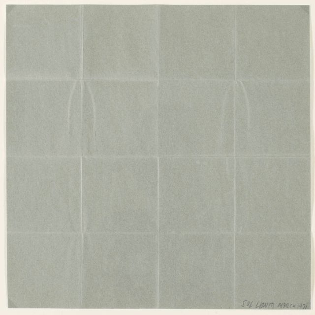 Sol LeWitt — Сложенная бумага
