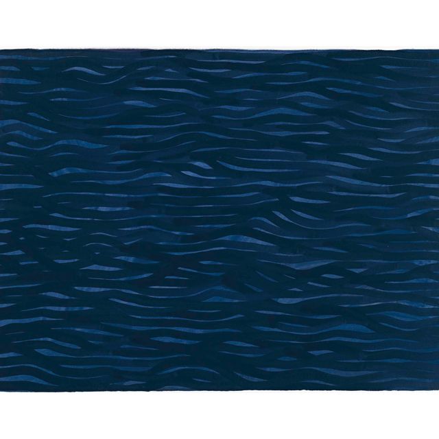 Sol LeWitt — Горизонтальные мазки кистью (более или менее)