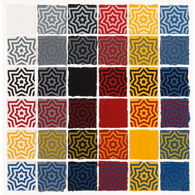 Sol LeWitt — Семиконечные звезды