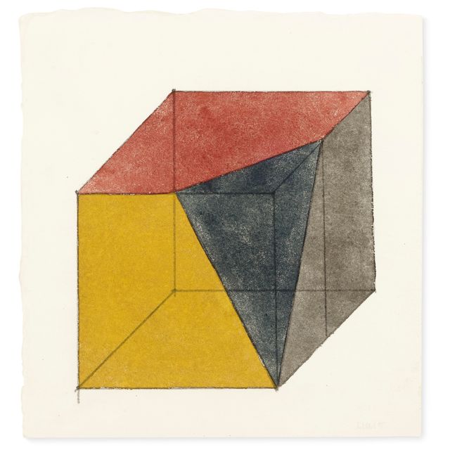 Sol LeWitt — Форма, полученная из куба