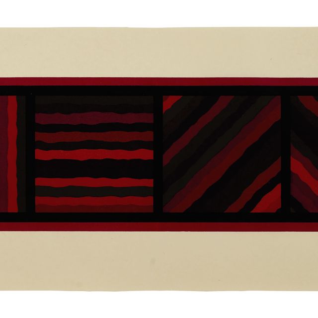 Sol LeWitt — Полосы (не прямые) в четырех направлениях