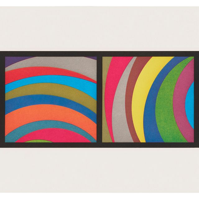 Sol LeWitt — Неправильные дуги с четырех сторон