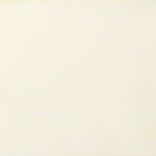 Sol LeWitt — Параллельные горизонтальные линии (желтые)