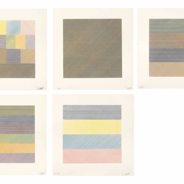 Sol LeWitt — Композитная серия (Tate S1)