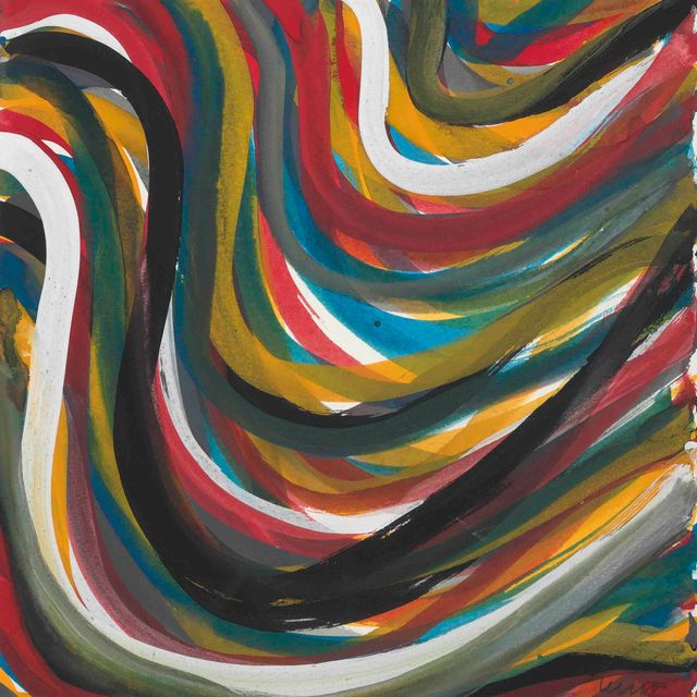Sol LeWitt — Волнистые мазки кисти