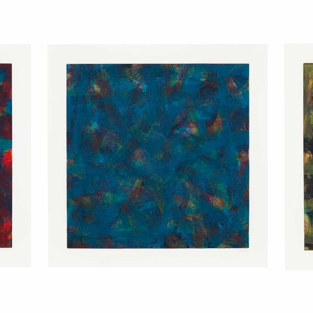 Sol LeWitt — Прямые мазки кистью пяти цветов во всех направлениях
