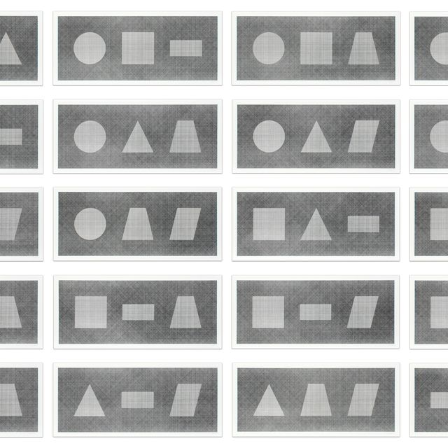 Sol LeWitt — Шесть геометрических фигур и все их комбинации : 20 принтов