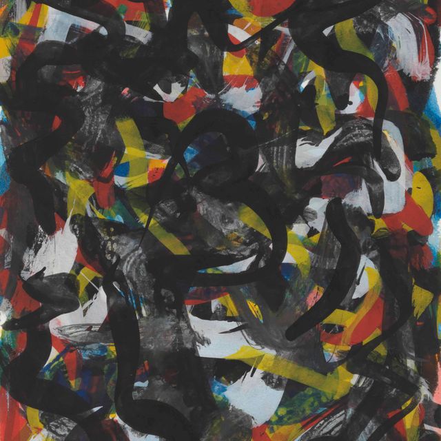 Sol LeWitt — Не Прямые Мазки Кистью Во Всех Направлениях