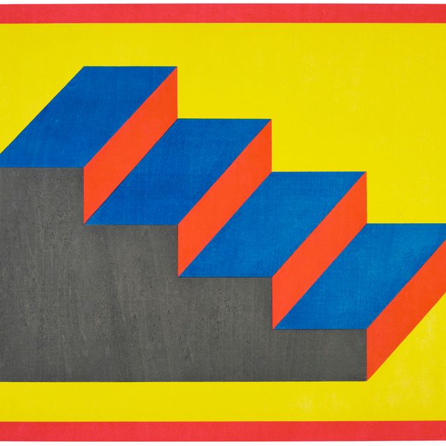 Sol LeWitt — Форма, полученная из кубического прямоугольника (ступени)