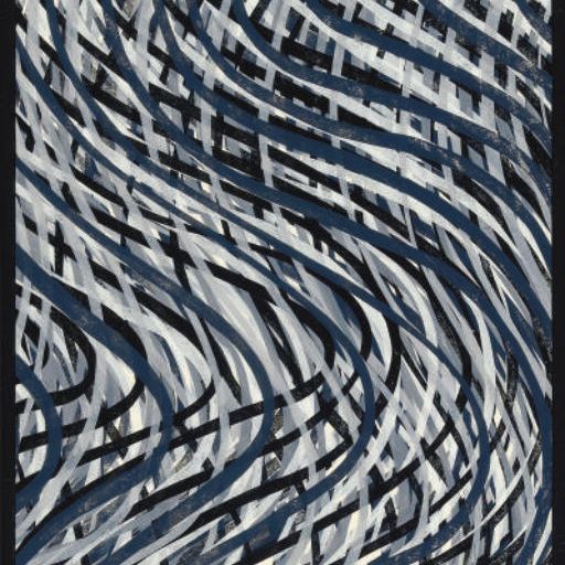 Sol LeWitt — Волнистые линии [Серый]