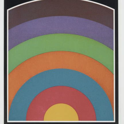 Sol LeWitt — Семь равных дуг от середины нижней части