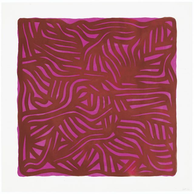 Sol LeWitt — Без названия (фиолетовый)