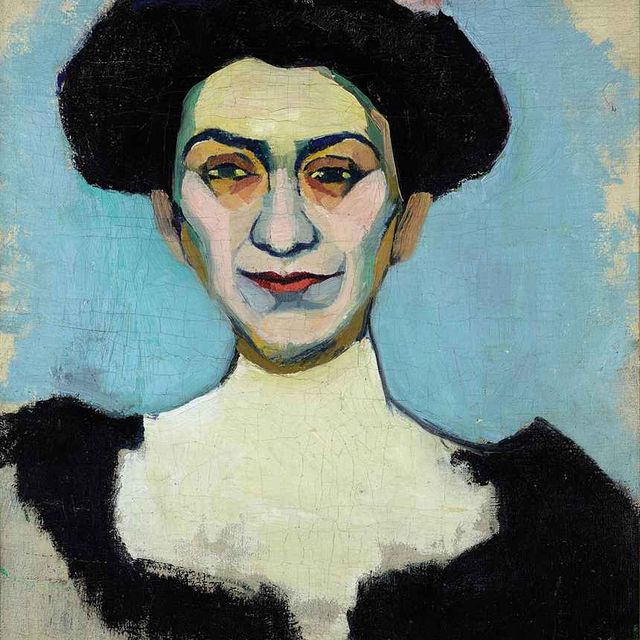 Sonia Delaunay — Портрет мадам Мински