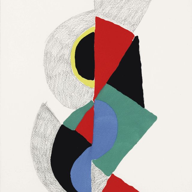 Sonia Delaunay — Артур Рембо, "Иллюминации", Жак Дамаз, Париж, 1973