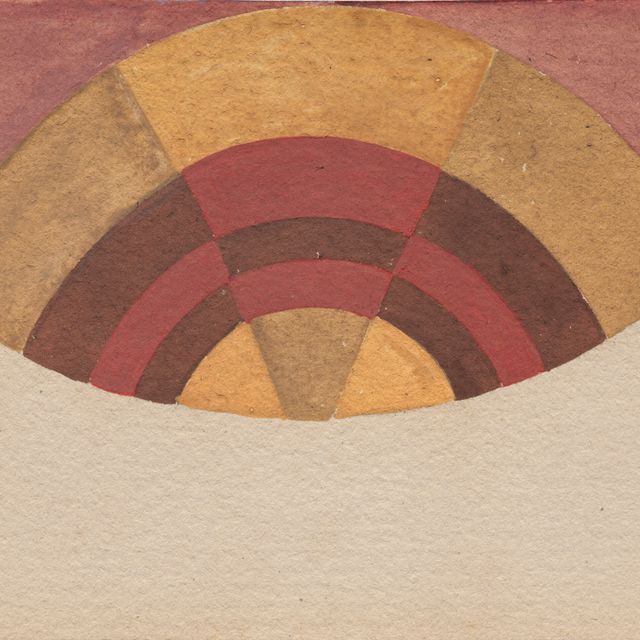 Sophie Taeuber-Arp — Разноцветный полукруглый