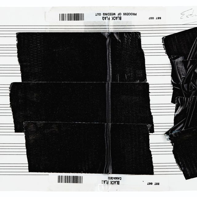Steven Parrino — Экстремальный Черный III
