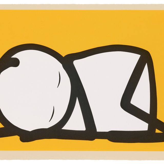 Stik — Спящий ребенок (желтый)