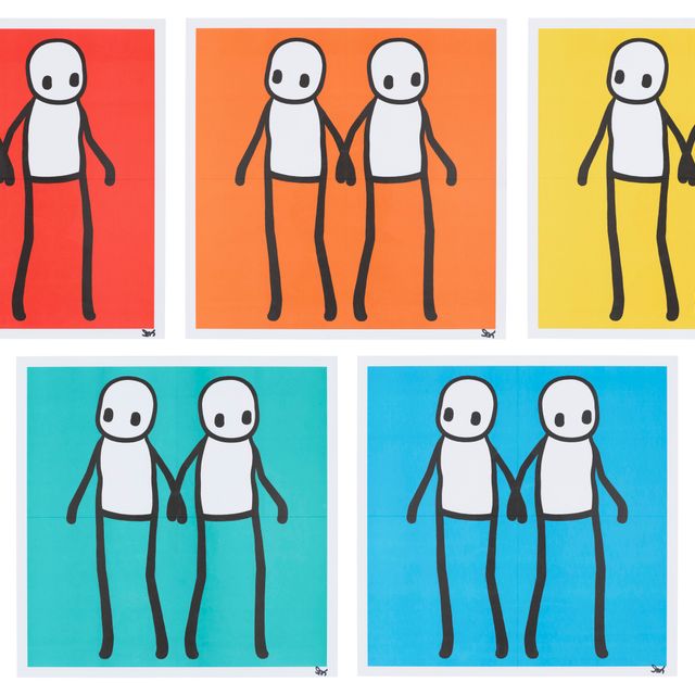 Stik — Держась за руки (Красный, Оранжевый, Желтый, Бирюзовый и синий)